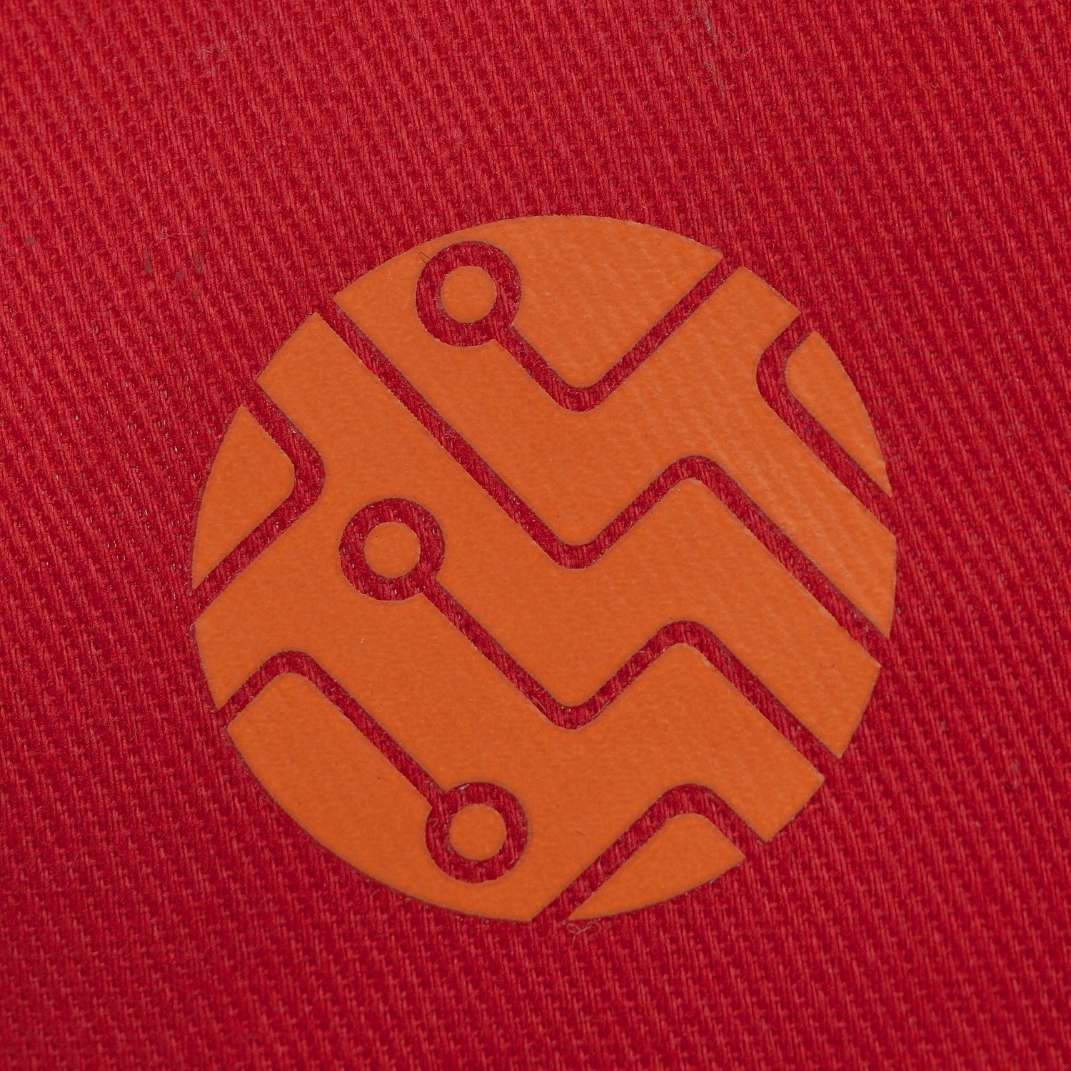 Бейсболка Promo, красная с логотипом