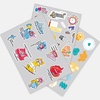 Наклейки бумажные Sticker Pack на заказ, L с логотипом