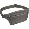 Сумка поясная Panama, серая с логотипом
