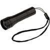 Фонарик с фокусировкой луча Beaming, черный с логотипом