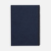 Ежедневник Notera Maxi, недатированный, синий с логотипом