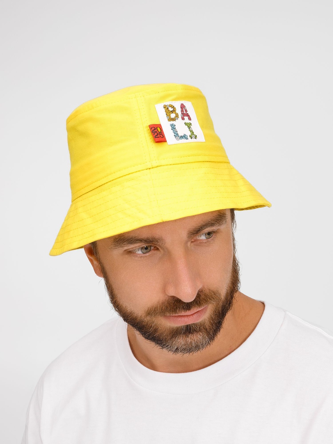 Панама Challenge, желтая с логотипом