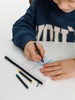Пенал для раскрашивания Create, белый с логотипом