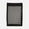 Карман из крупной сетки Pose, черный с логотипом