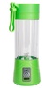 Портативный блендер Take It, зеленый с логотипом