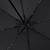 Складной зонт U.090, черный с логотипом