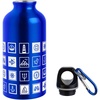 Бутылка для спорта Industry, морская с логотипом