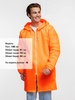 Дождевик Rainman Zip, оранжевый неон, размер 4XL