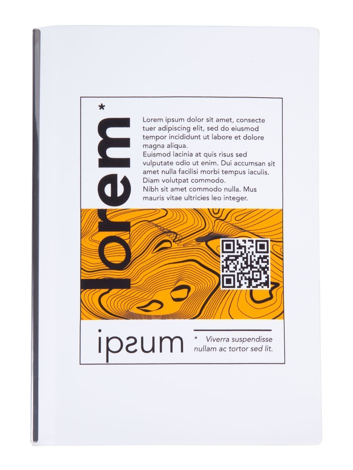 Ежедневник Kroom, недатированный, белый