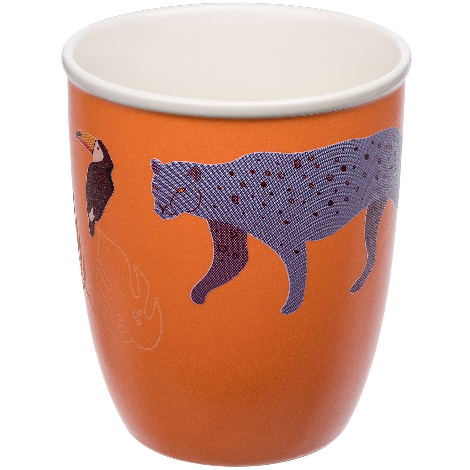 Кружка Doppel, желтая с логотипом