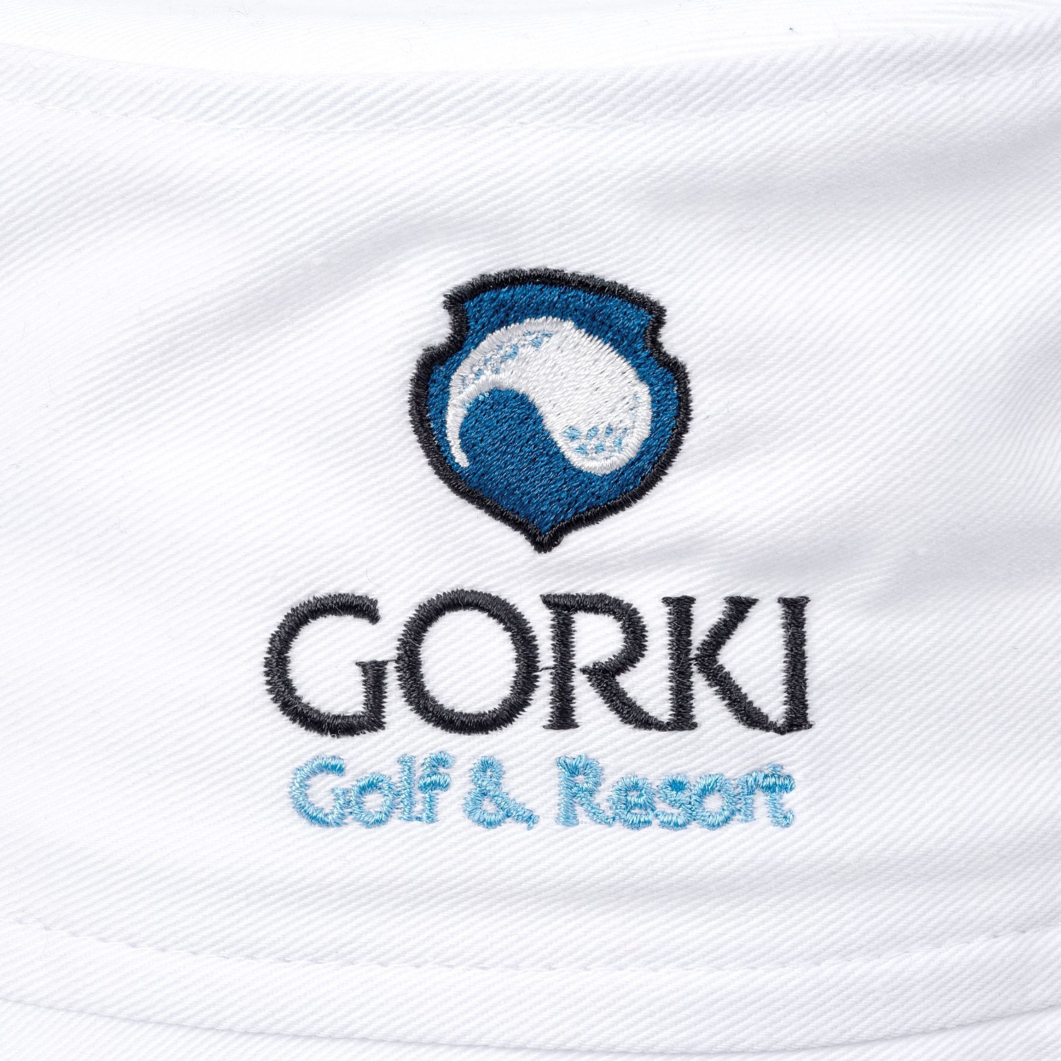 Панама Challenge, белая с логотипом