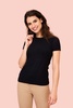 Футболка женская Millenium Stretch Women, белая с логотипом
