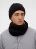Шапка ComFleece, черная с логотипом