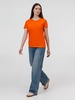 Футболка E190 женская оранжевая, размер L
