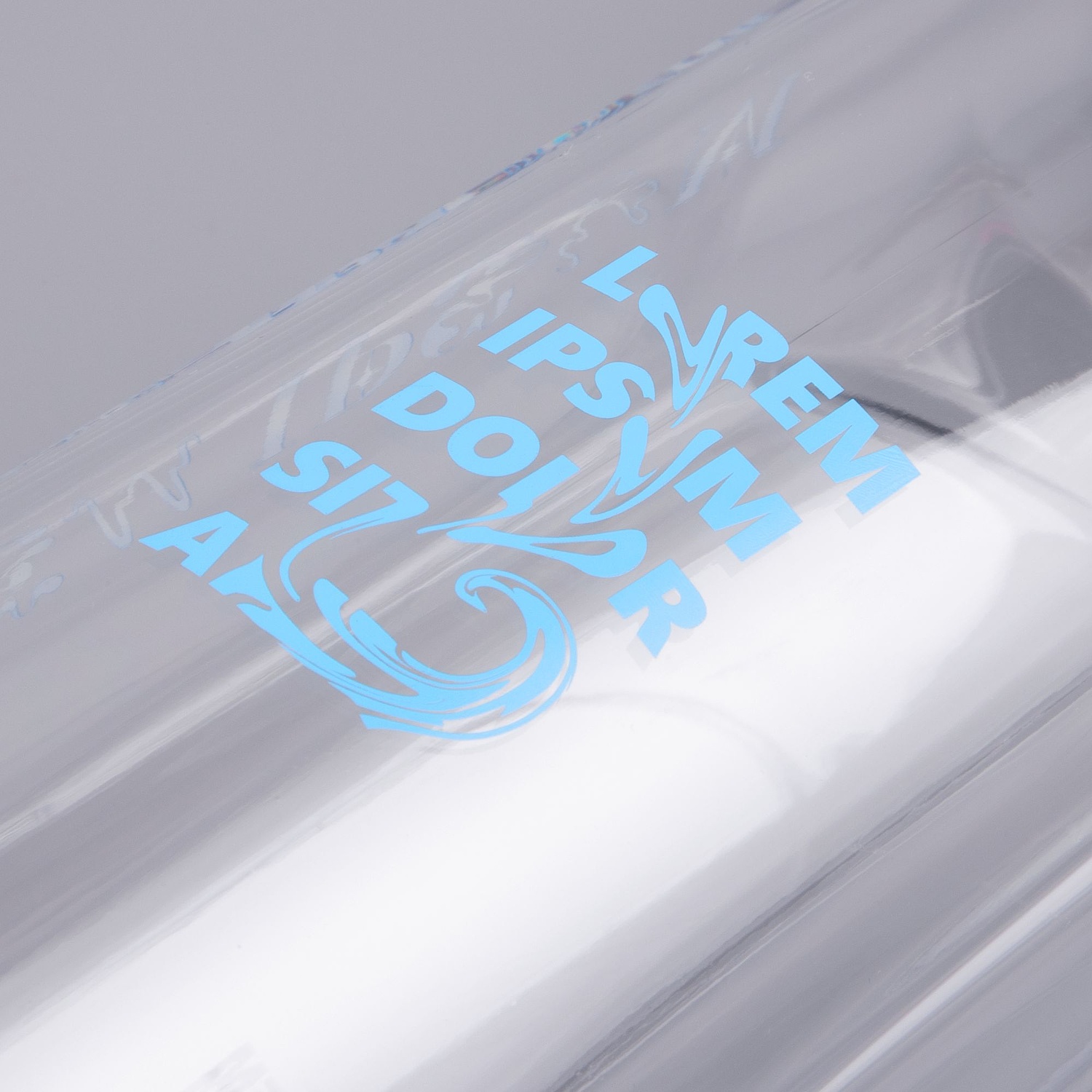 Бутылка для воды Primagrip, прозрачная с логотипом