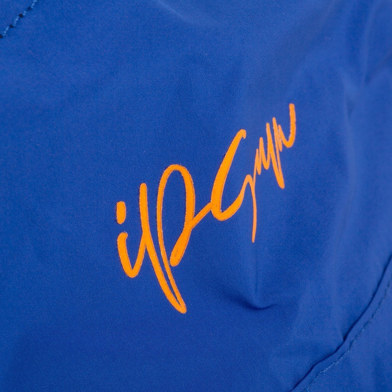 Панама Ben Mac, ярко-синяя с логотипом