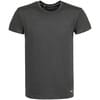 Футболка унисекс Firm Wear, черный меланж с логотипом