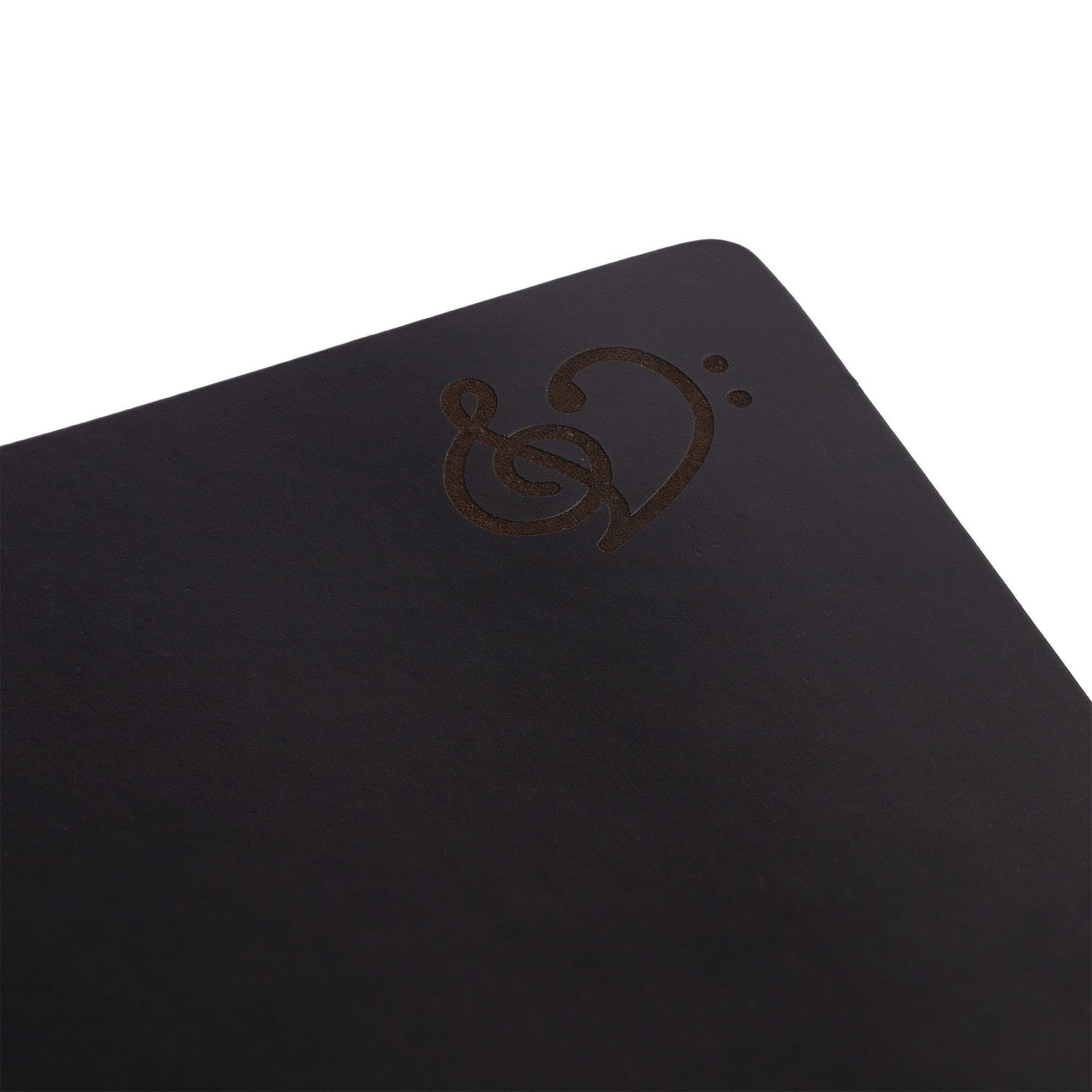 Карта вин Satiness, черная с логотипом