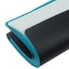 Ежедневник Flexpen Black, недатированный, черный с бирюзовым с логотипом