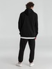 Толстовка с капюшоном унисекс Hoodie, черная с логотипом
