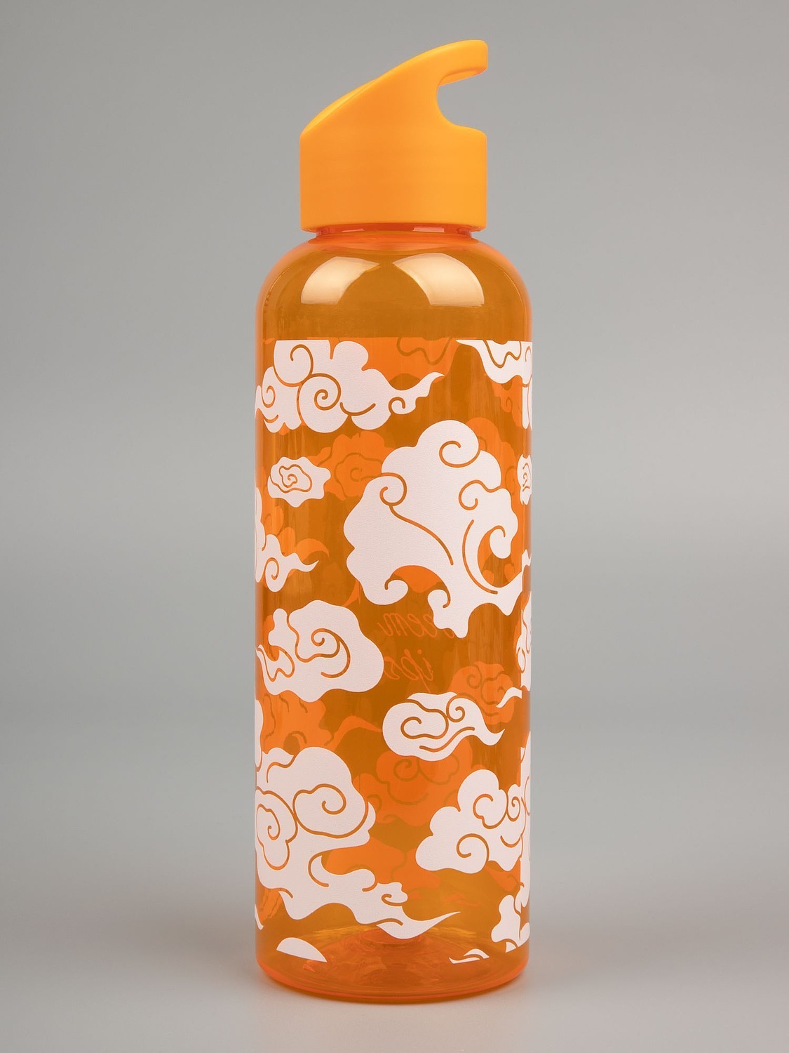 Бутылка для воды Plaske, оранжевая с логотипом