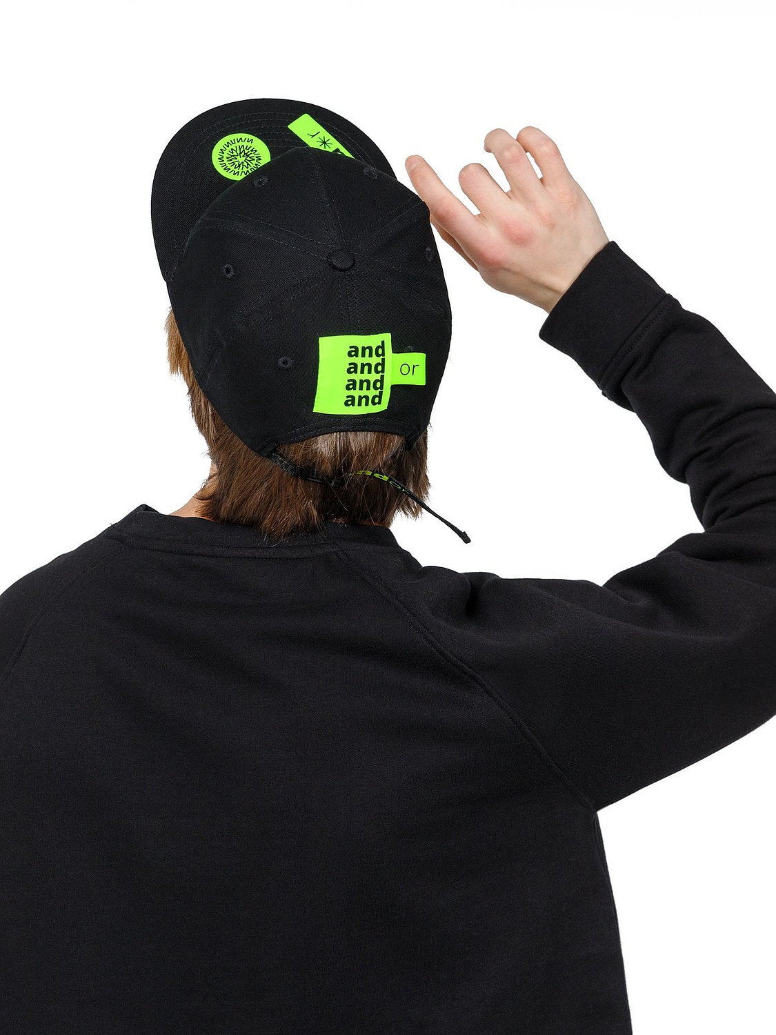 Бейсболка C2, черная с логотипом