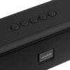 Беспроводная стереоколонка Uniscend Roombox, черная с логотипом