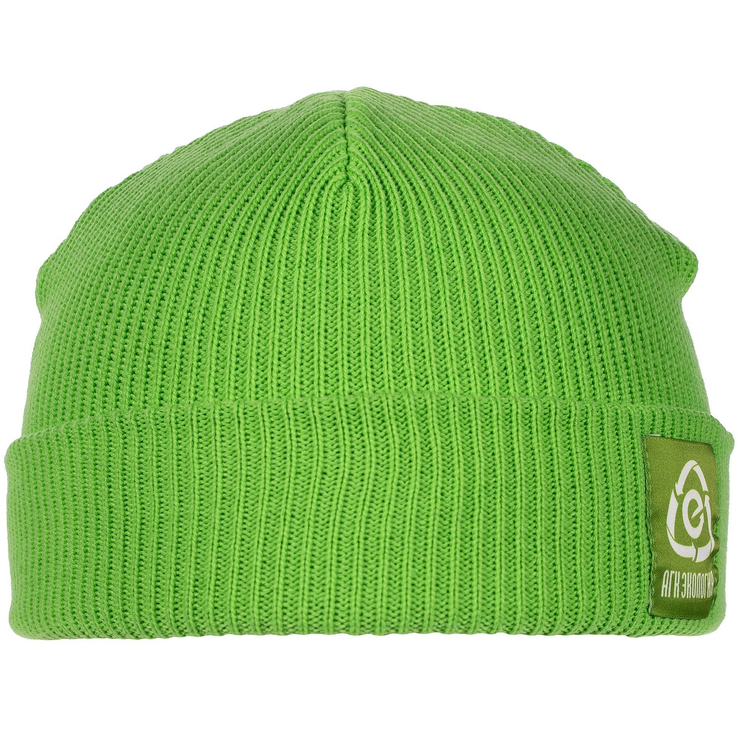 Шапка Life Explorer, зеленая (салатовая) с логотипом
