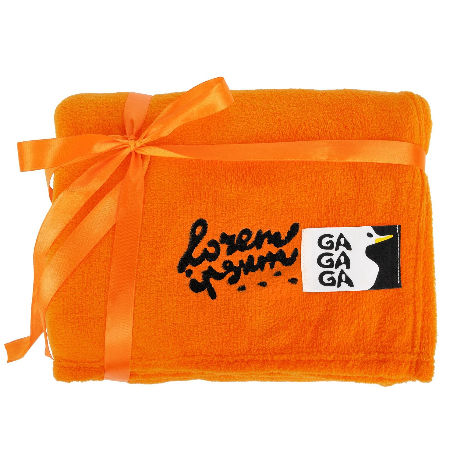 Плед Plush, оранжевый