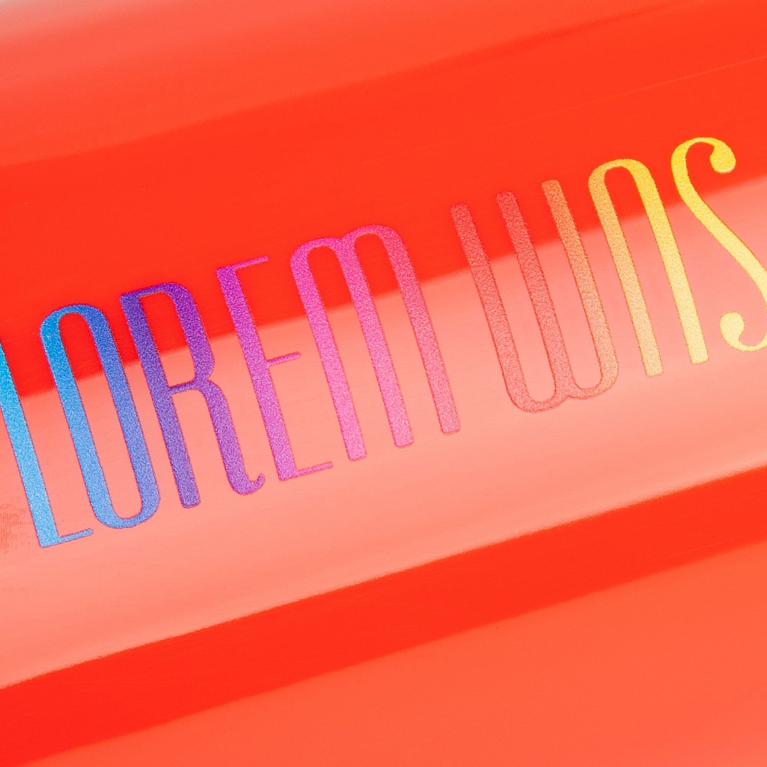 Термостакан Prism, оранжевый с логотипом