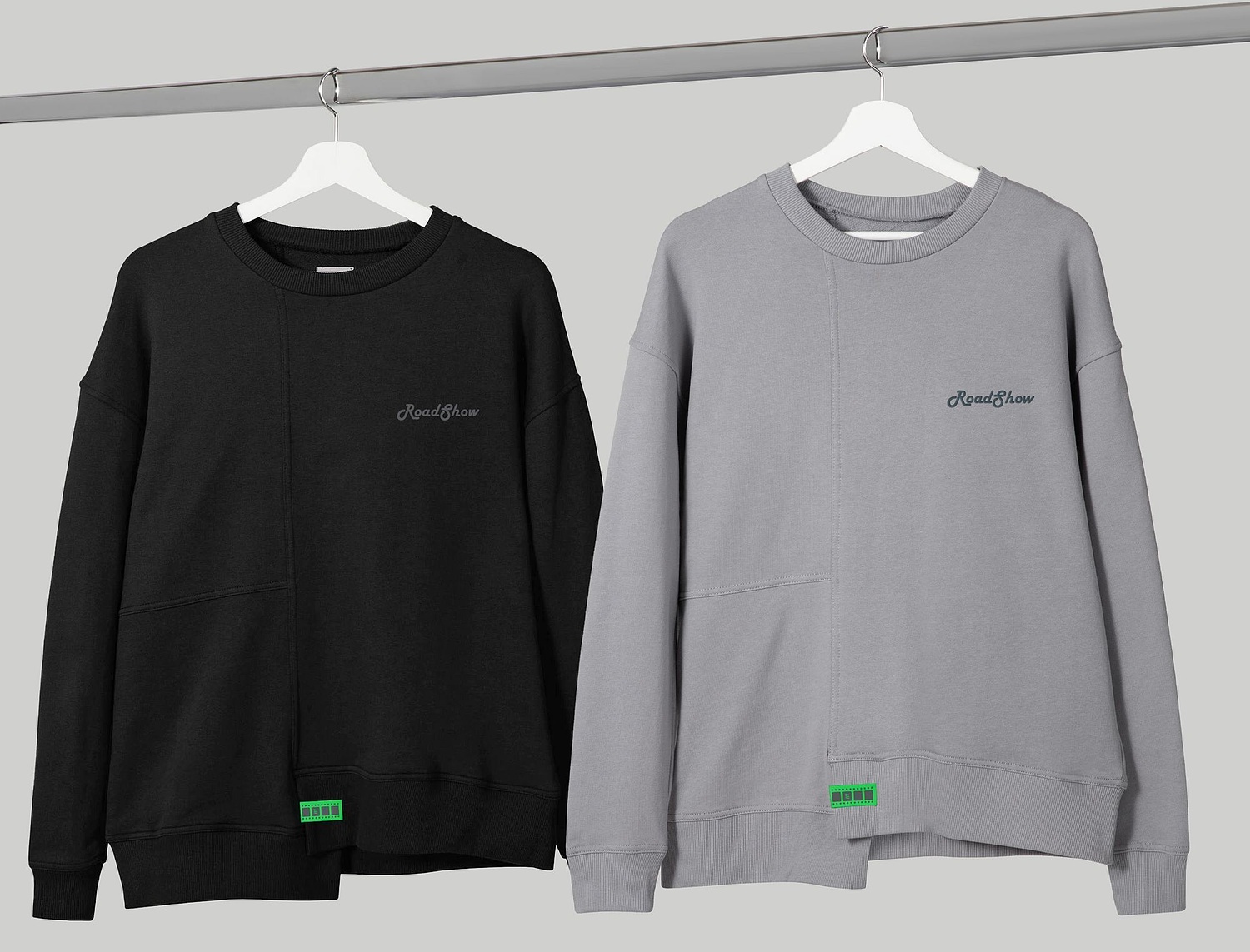 Свитшот Neofit, темно-серый (графит) с логотипом