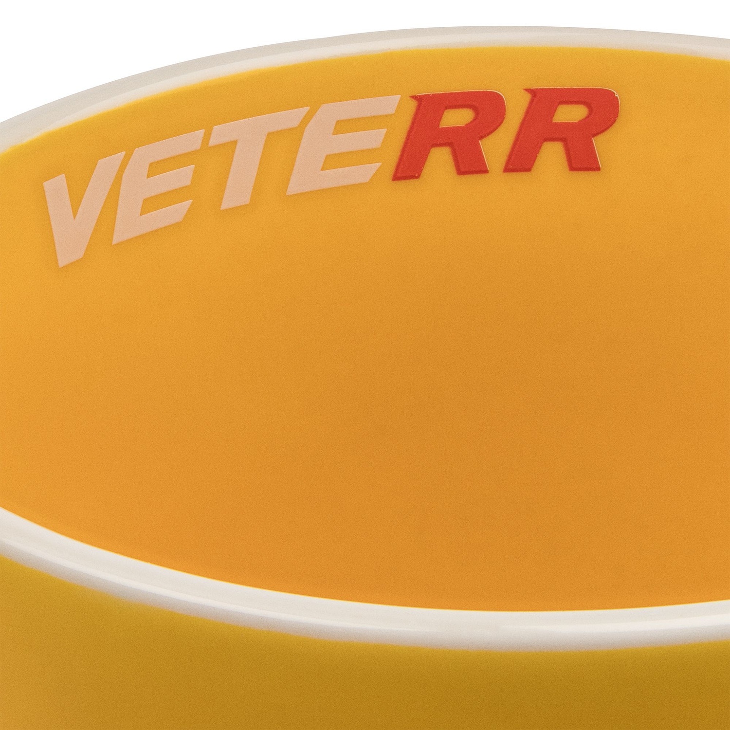 Чашка Fusion, желтая с логотипом