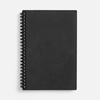 Ежедневник Notera, недатированный, черный с логотипом