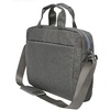 Сумка для ноутбука L227, темно-серая с логотипом