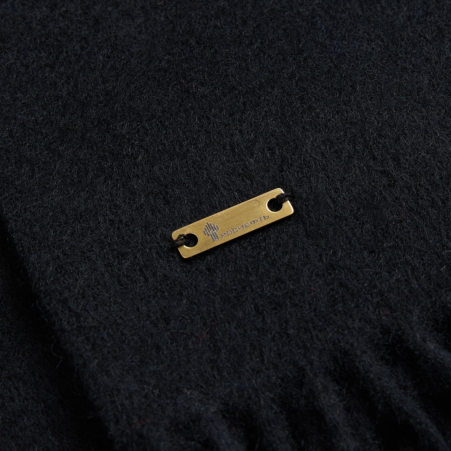 Шильдик металлический Alfa Liten, золотистый с логотипом