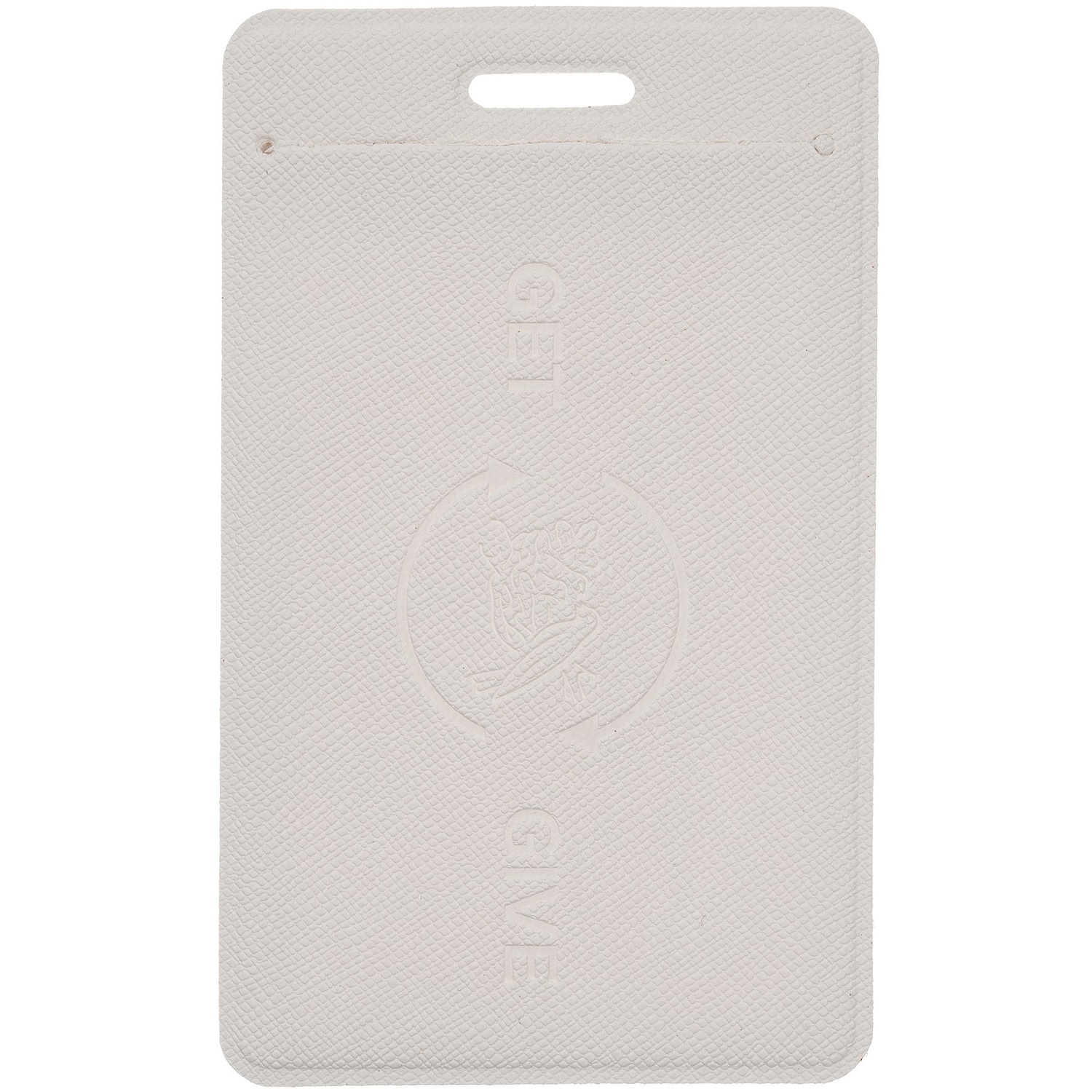 Чехол для пропуска Devon, белый с логотипом