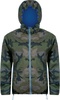 Ветровка Skate, камуфляж с синим с логотипом