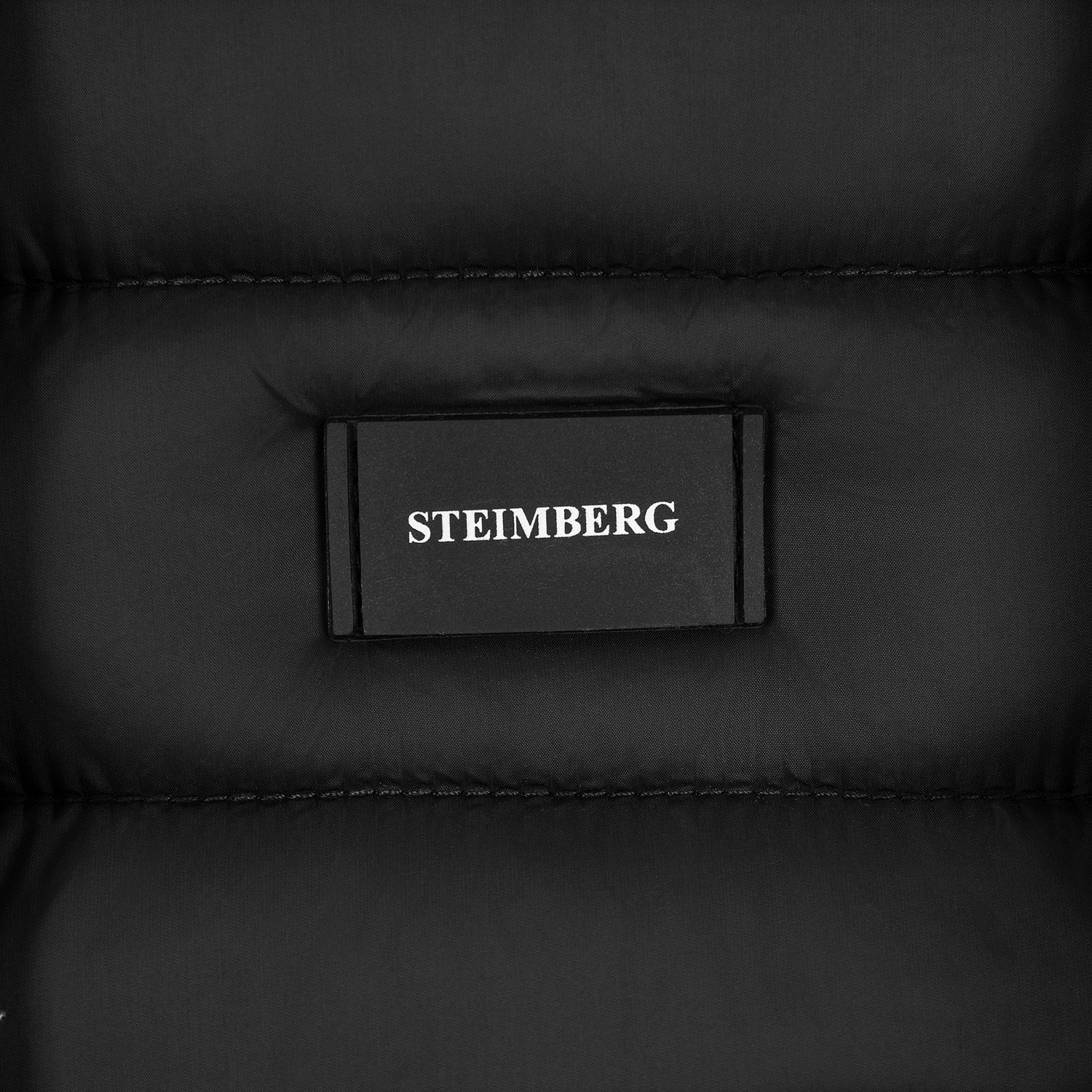 Лейбл из ПВХ Dzeta, XS, черный с логотипом