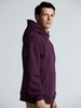 Худи Kulonga Oversize, фиолетовое с логотипом