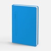 Ежедневник Magnet Shall, недатированный, голубой с логотипом