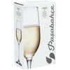 Набор из 2 бокалов для шампанского Amber с логотипом