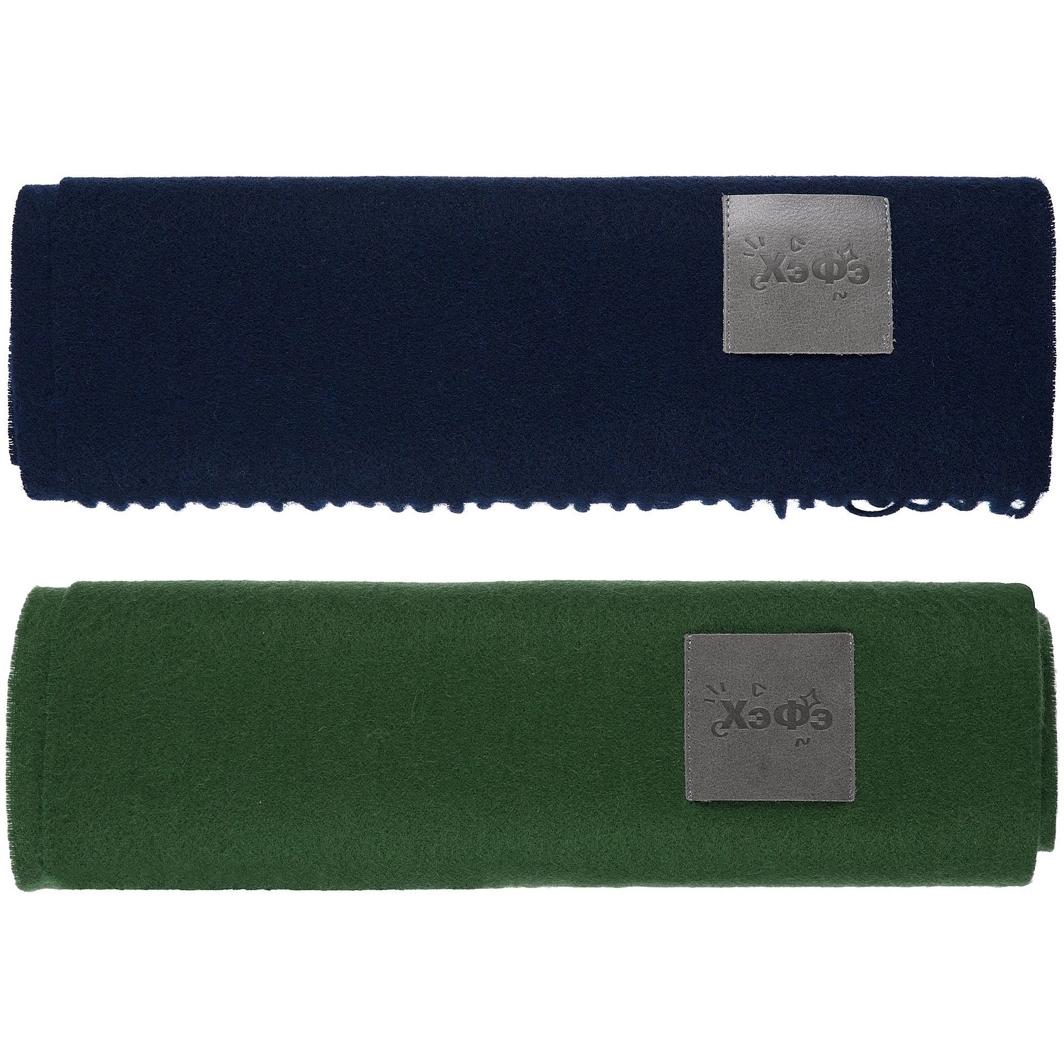 Шарф Noble, синий с логотипом