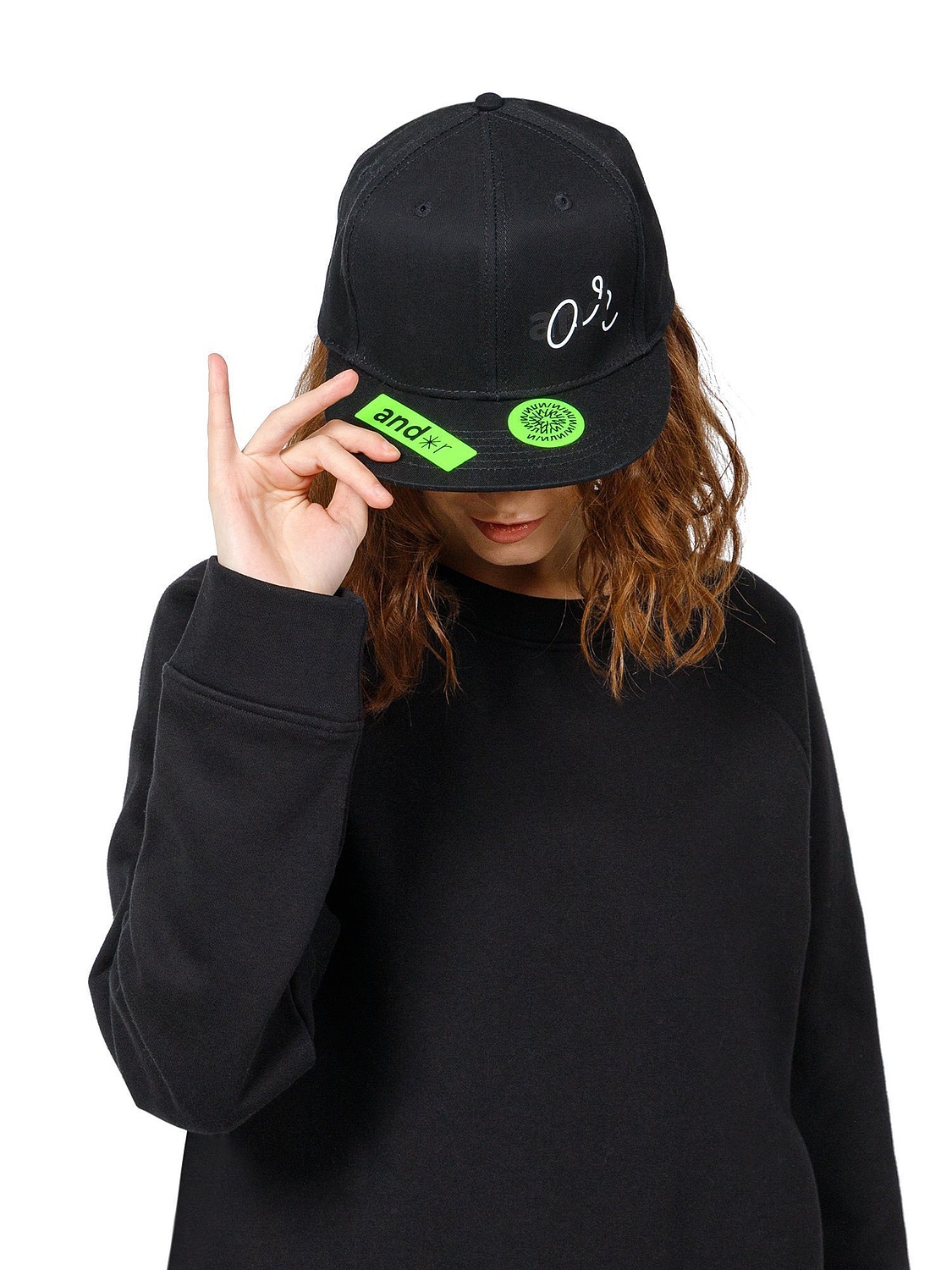 Бейсболка C2, черная с логотипом