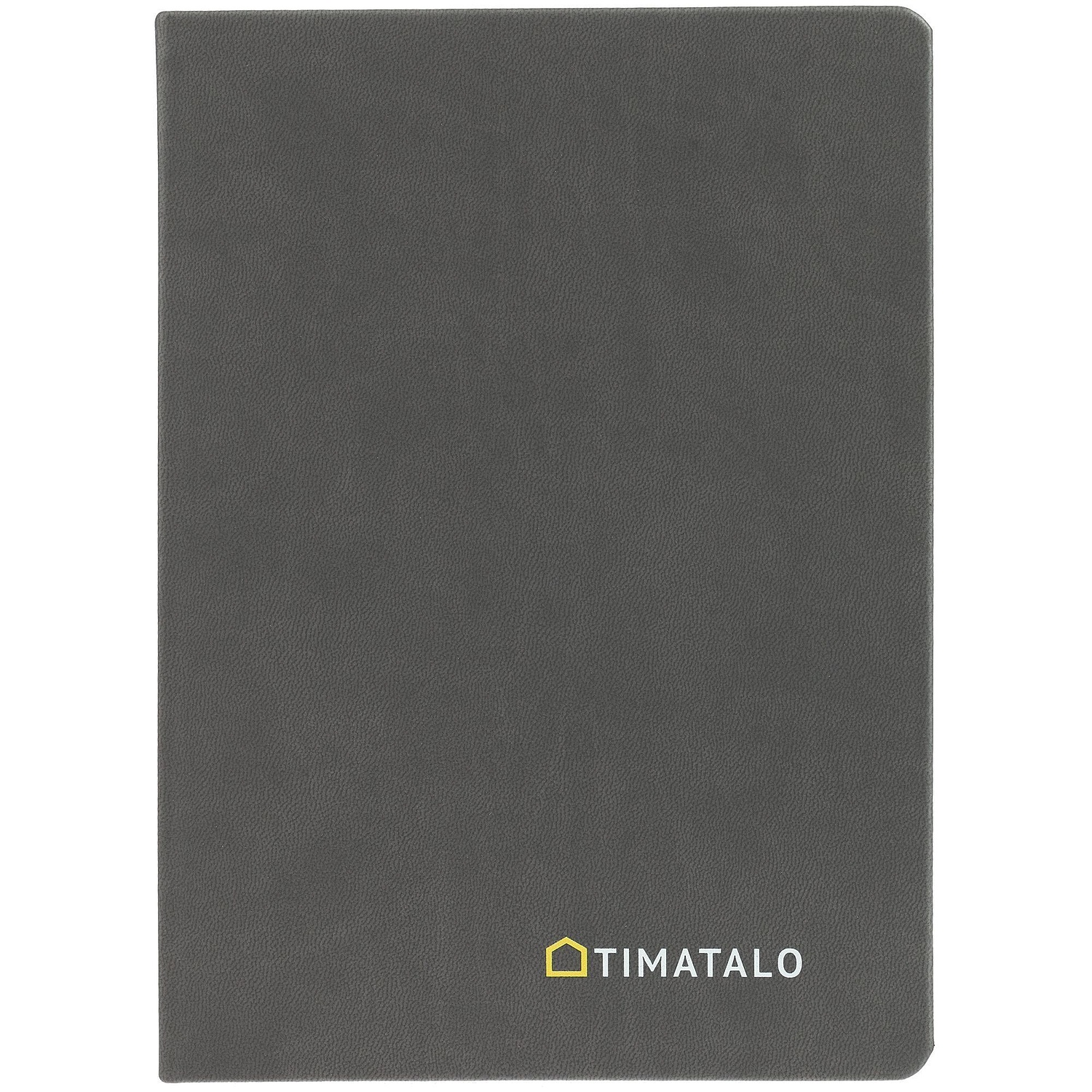 Ежедневник Romano, недатированный, темно-серый с логотипом