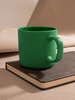 Кружка Eastpresso, зеленая с логотипом
