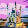 Картины по номерам «Красота России» с логотипом