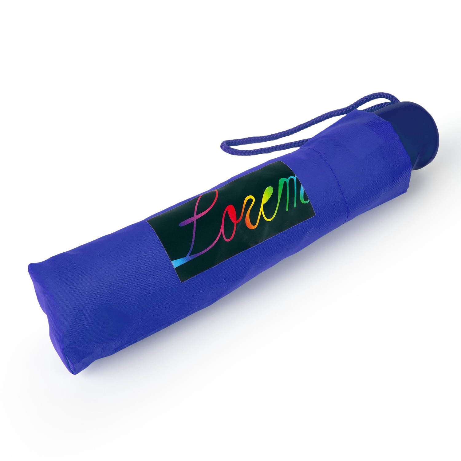 Зонт складной Basic, синий