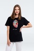 Футболка Art In Heart, черная с логотипом