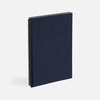 Ежедневник Notera Maxi, недатированный, синий с логотипом