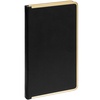 Ежедневник Relax, недатированный, черный с логотипом